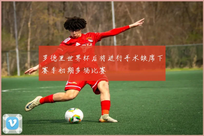 罗德里世界杯后将进行手术缺席下赛季初期多场比赛
